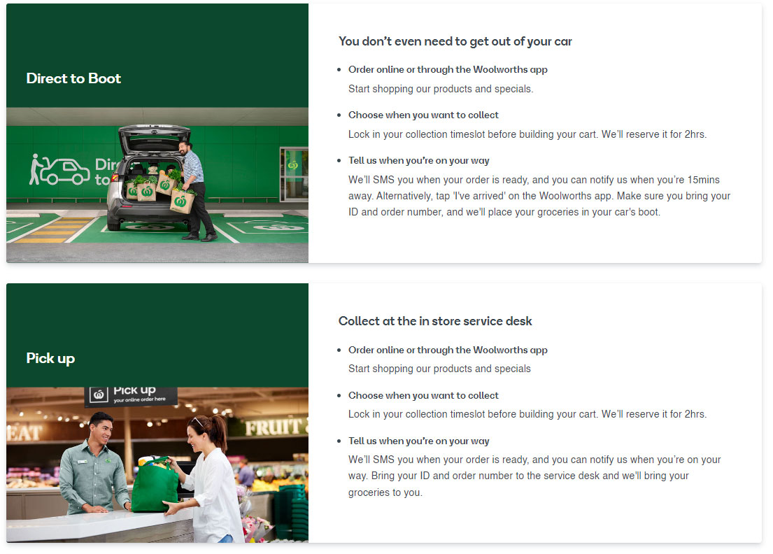 Woolworths Click and Collect Alexandra Hills Shopping Centre