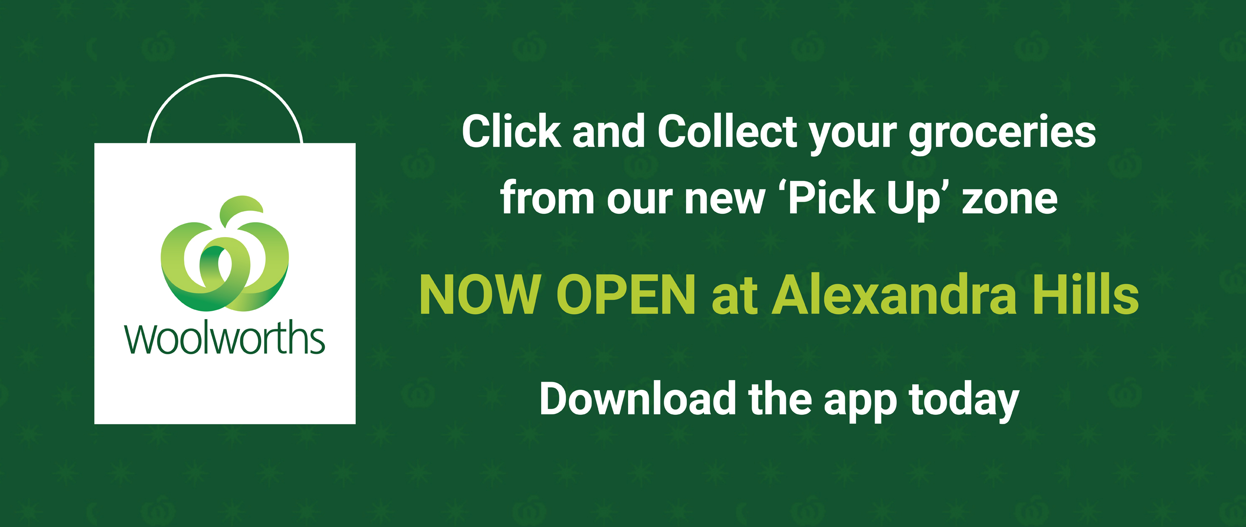 Woolworths Click and Collect Alexandra Hills Shopping Centre